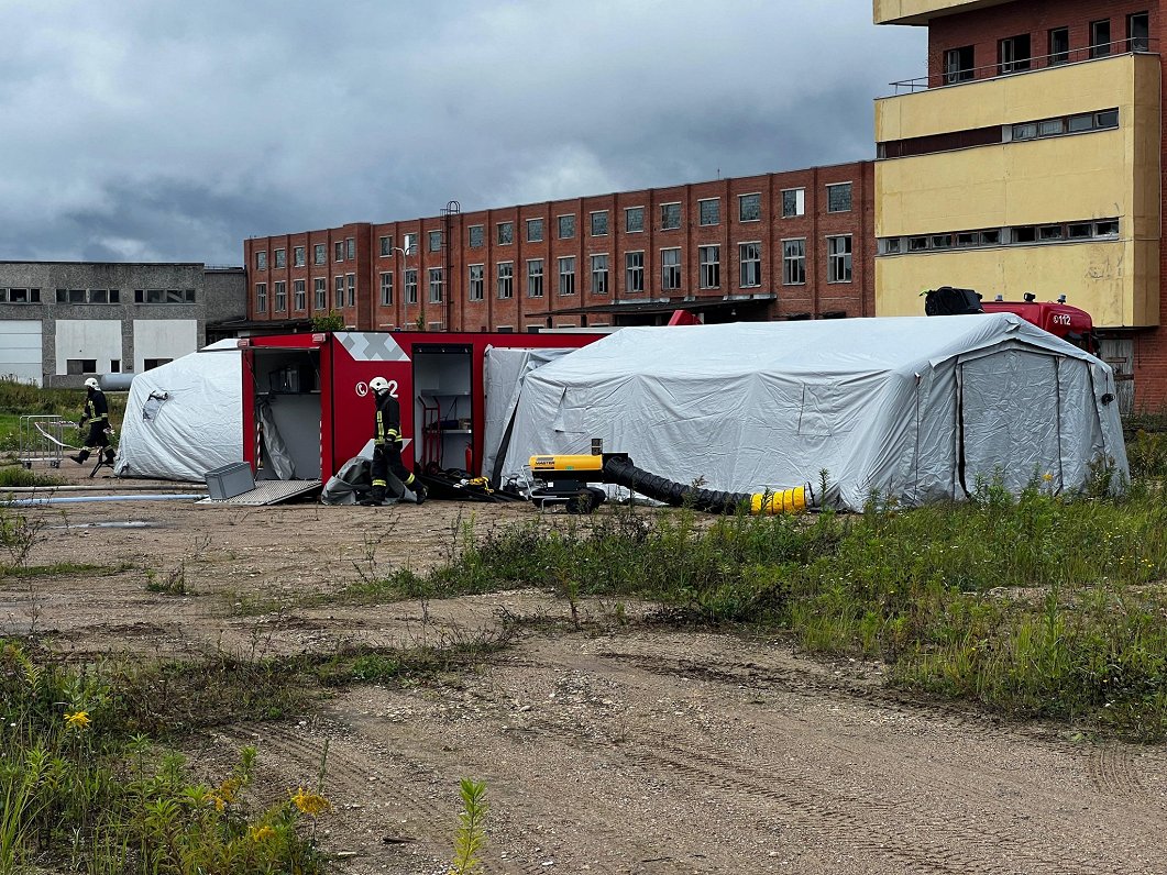 Mācībās «Namejs» Valmierā pirmo reizi iedarbina novada krīzes štābu