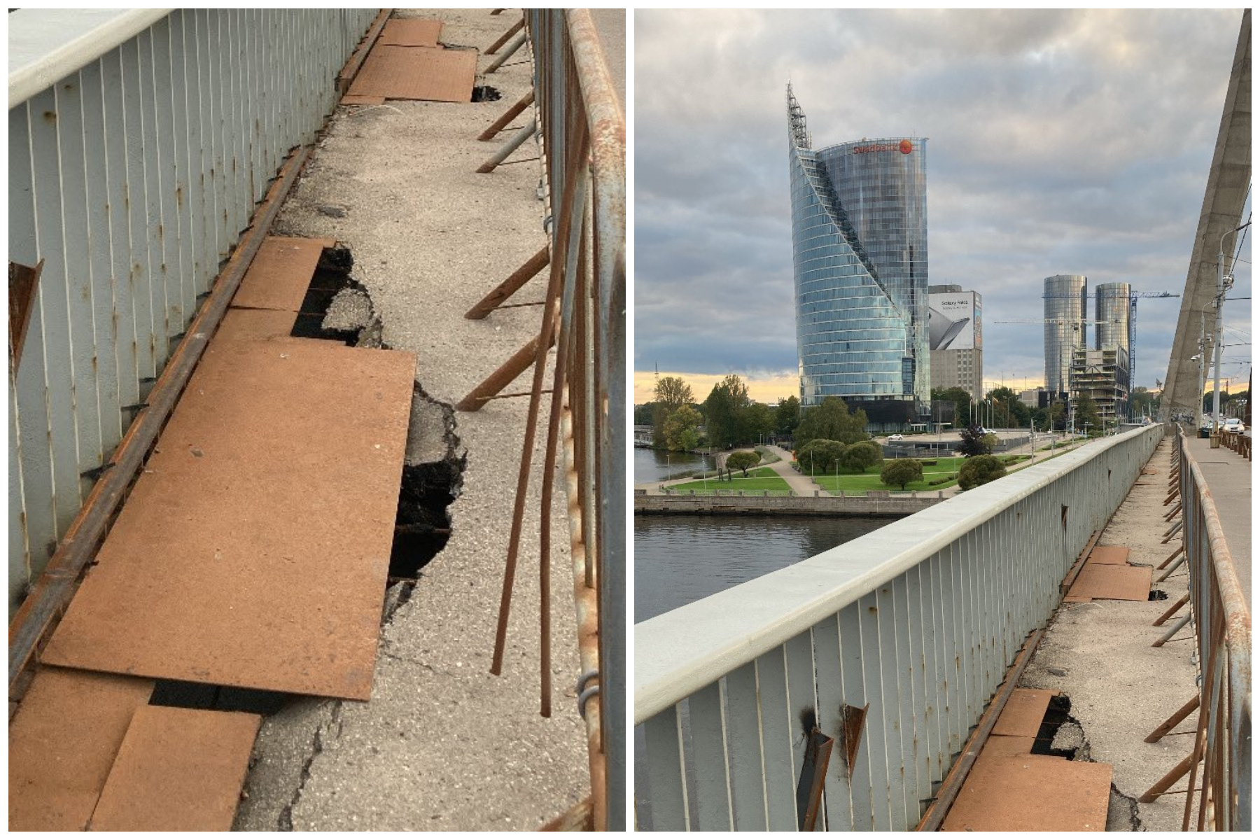 Rīgas Dome plāno Vanšu tilta remonta darbus