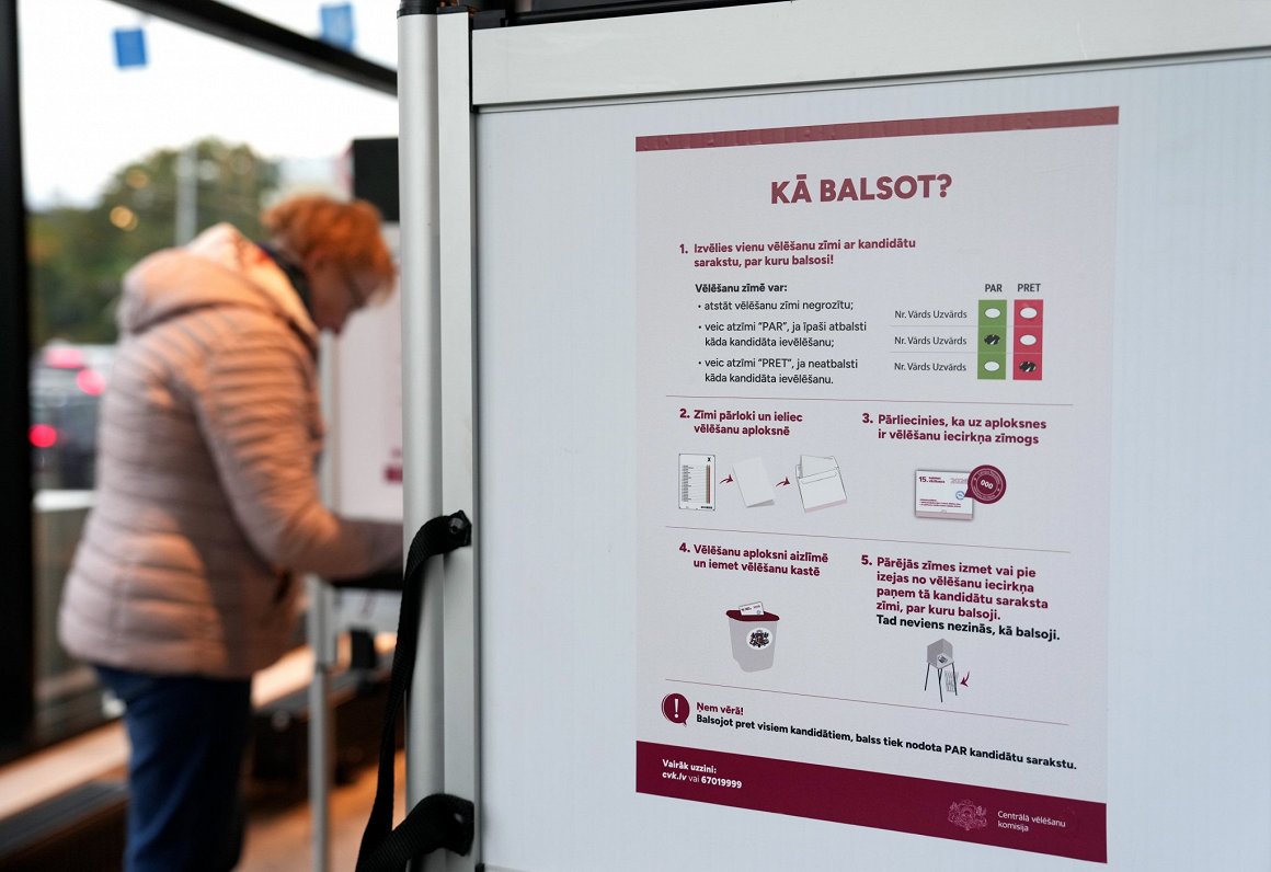 15. Saeimas vēlēšanas: trijās dienās balsi glabāšanā nodevuši jau virs 83 000 vēlētāju